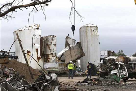 Authorities say crime not ruled out in Texas blast