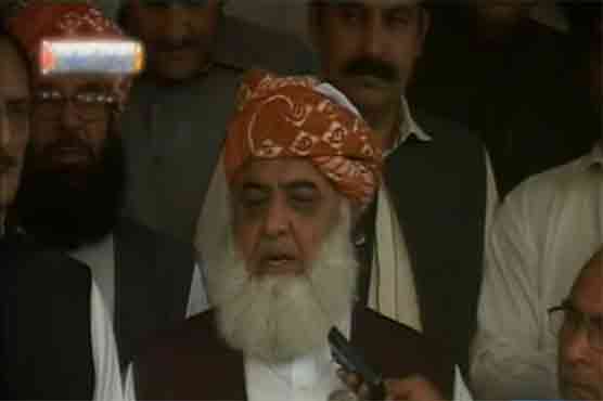 Fazl puts forward nine conditions for coalition with PML-N 