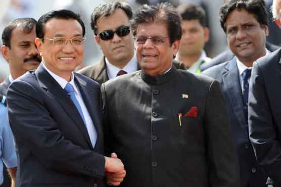 Chinese premier vows to build up mutual trust with India