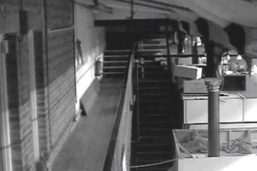 CCTV captures 'ghost' at Wellington Market