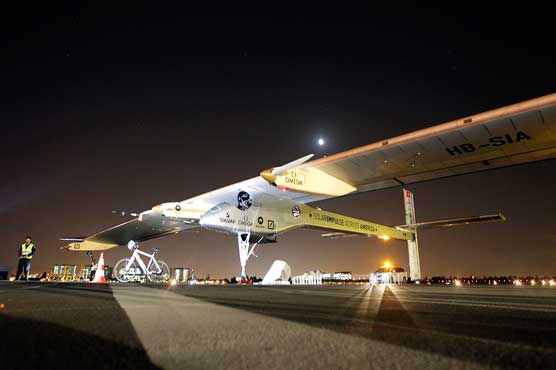 Solar plane set for new leg of cross-country US trip
