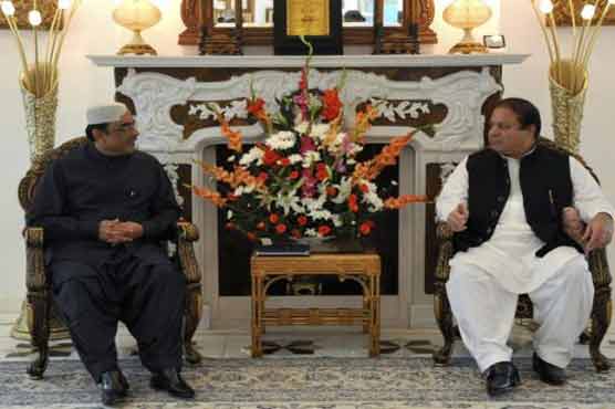 Nawaz meets Zardari, discusses current issues