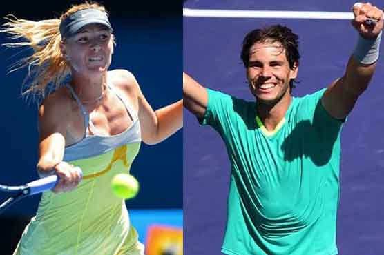 Nadal, Sharapova active for title defence