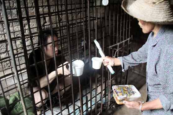 Chinese man kept in cage for 11 years