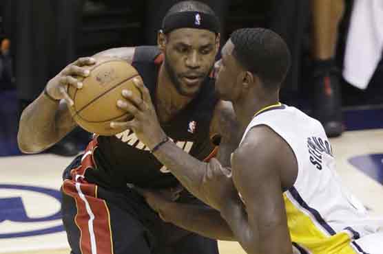 Pacers get even with Miami after 99-92 victory 