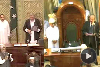 KPK, Sindh Assembly members sworn in