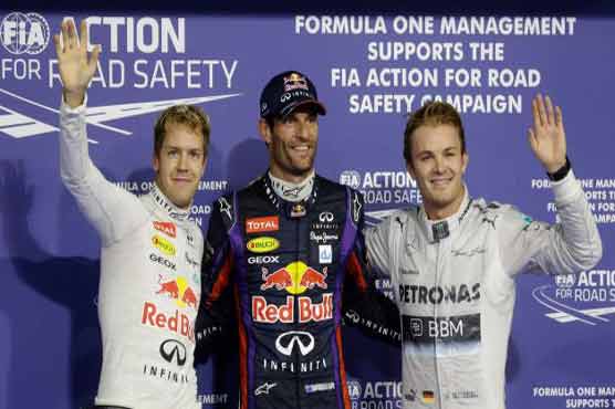 Mark Webber takes pole position at Abu Dhabi GP