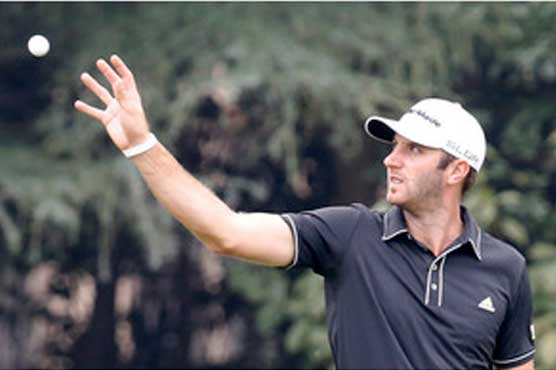 Johnson pulls away for 1st World Golf Championship