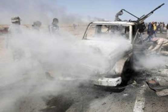 Car bomb in Libya kills intelligence officer, son