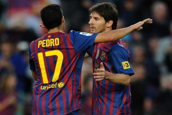 Pedro expecting Messi magic for Milan clash 