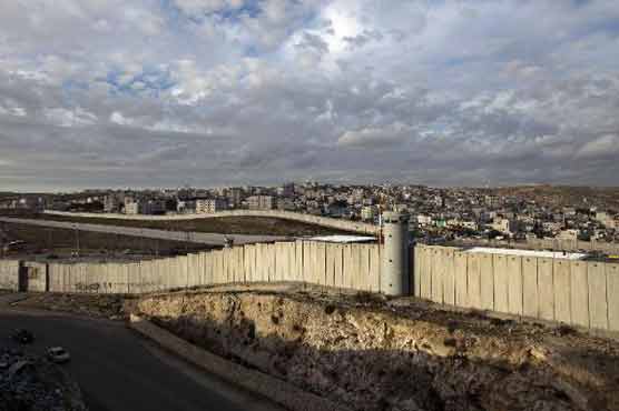 Israel wants West Bank barrier to be Palestine border 