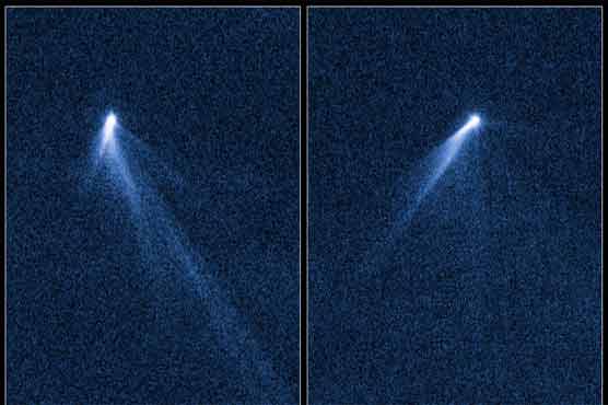 Six-tailed asteroid stuns scientists