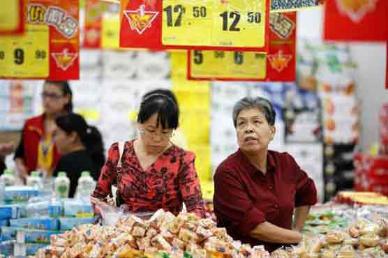 China inflation at 8-month high of 3.2 percent 
