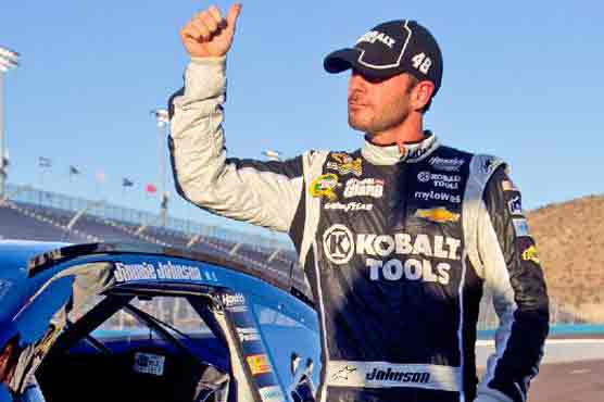 Johnson wins pole for Phoenix, Kenseth to start 