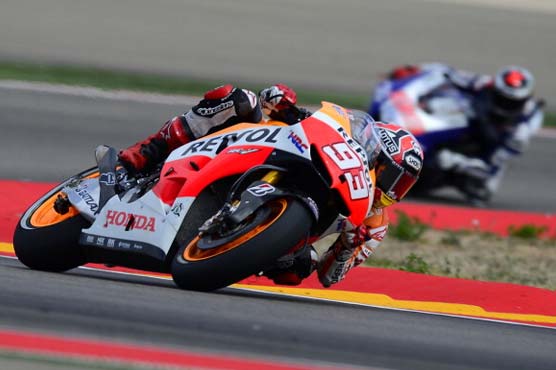 Marquez takes pole for decisive Valencia GP