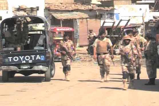 Dozens of suspects held in Karachi operation