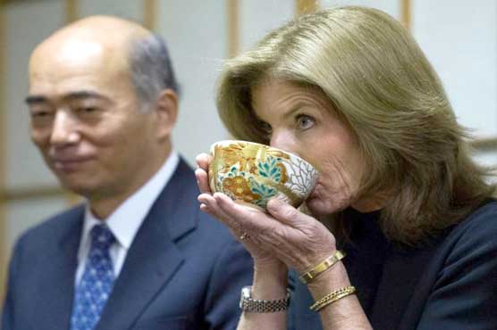 Caroline Kennedy sworn in as ambassador to Japan