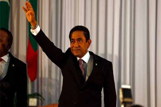 Ex-strongman's brother sworn in as Maldives leader
