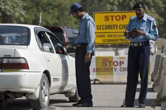 Islamabad police impound 20 bikes, 3 vehicles 