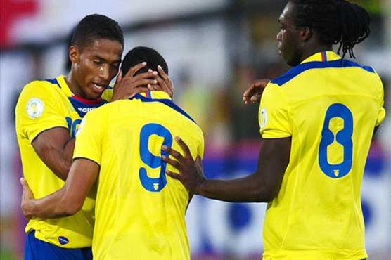 Valencia gives Ecuador 2-2 draw with Honduras