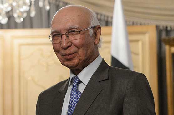 US promised no drone attack during peace talks: Sartaj 
