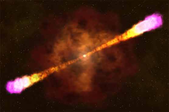 'Monster' cosmic blast zipped harmlessly by Earth