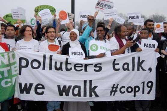 Activists walk out of UN climate talks
