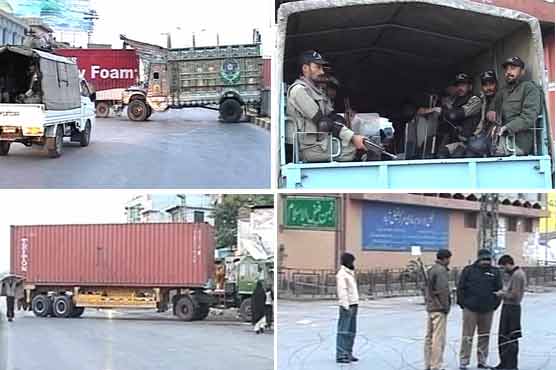 Security tightened over protests call against Rawalpindi mayhem