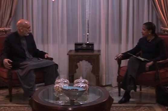 Afghan leader, Rice at odds over security deal