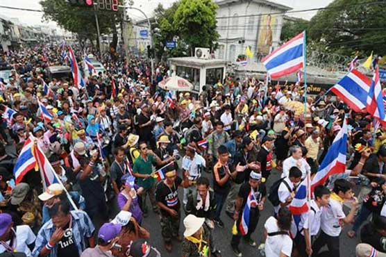 Thai protesters call for nationwide uprising