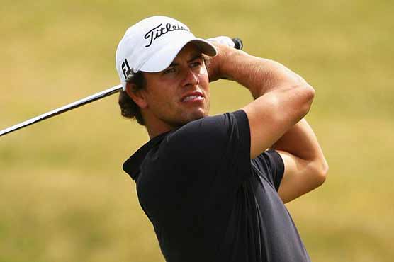 Adam Scott holds 2nd-round lead at Australian Open