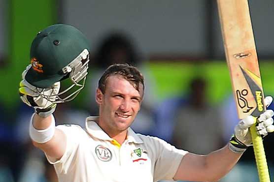 Australian cricketer Hughes scores another ton in Test bid