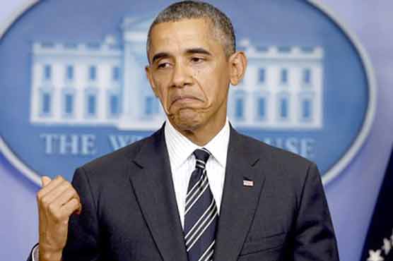 Obama addresses military as govt' shuts down