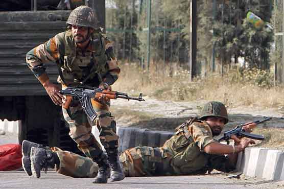 Gun battle between Indian troops, rebels near LoC continues 