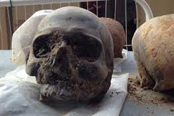 Roman skulls found in London 