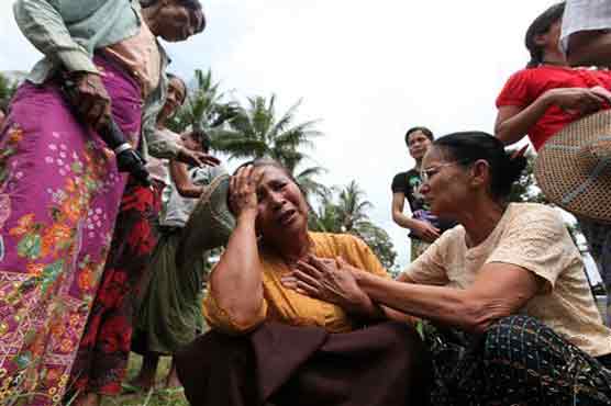 Myanmar Muslims say police aided attackers 