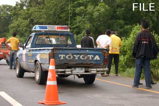 16 killed in car crash in Thailand's northeast