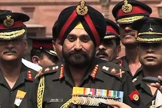 Indian army chief blames Pakistan for infiltration attempt