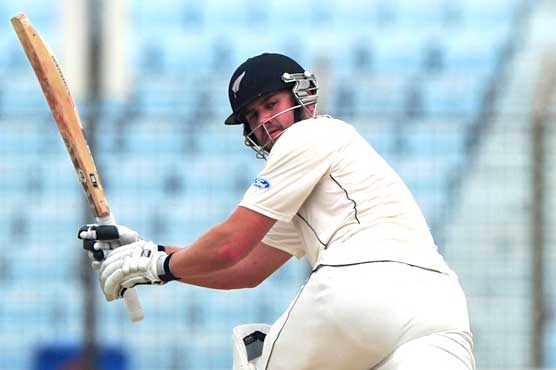 New Zealand 186-2 at tea on day 1 of 1st test