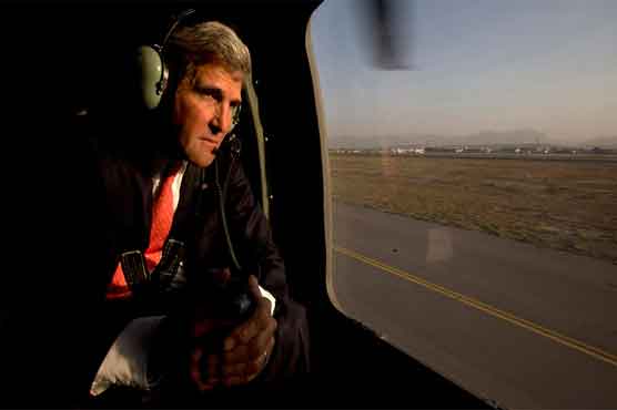 Kerry arrives in Kabul on unannounced visit