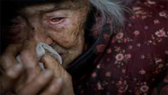 In aging China, old woman sues children for care
