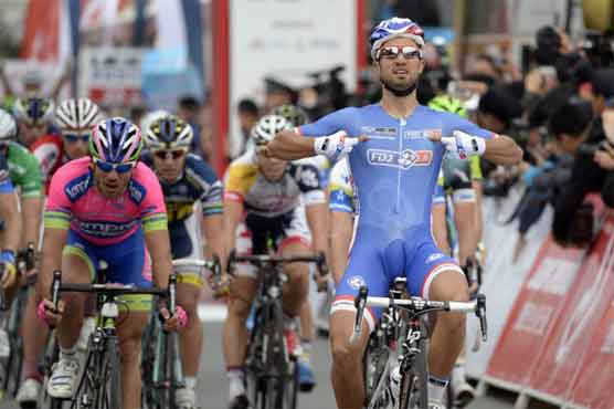 Bouhanni wins 2nd stage of Tour of Beijing