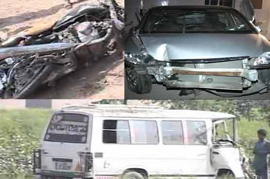 9 people killed in road mishaps in Multan, Karachi 