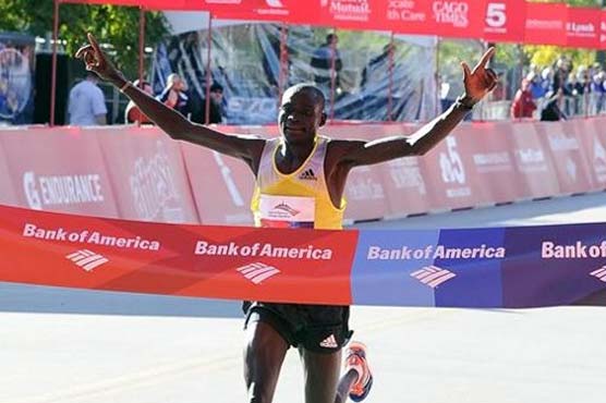 Athletics: Kimetto wins Chicago marathon in course record