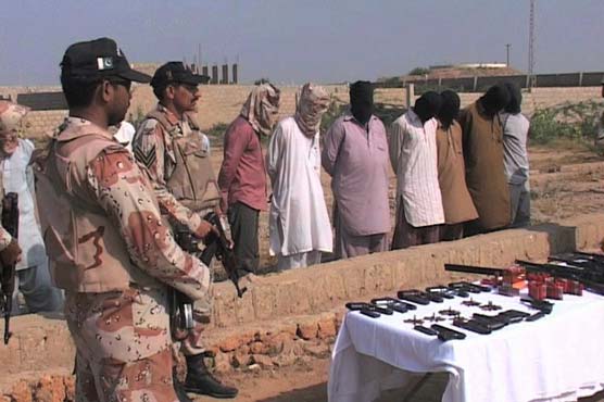 37 more suspects arrested in Karachi, arms recovered