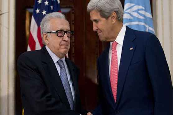 Kerry calls for conference on Syria transition