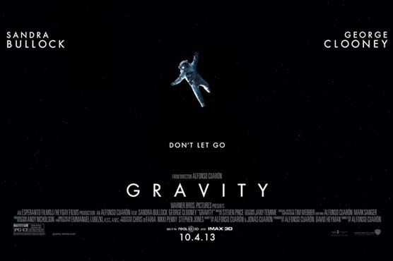'Gravity' holds atop box office for 3rd week