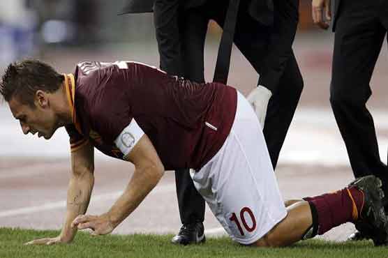 Roma captain Totti out for at least 10 days