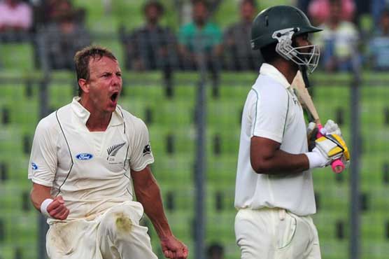 Bangladesh dismissed for 282 in 2nd test