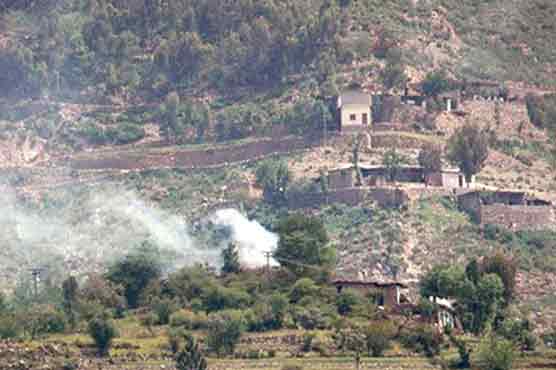 Mortars fired at Pak post from Afghan side 